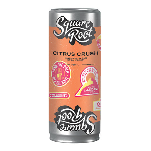 Square Root Citrus Crush 250ml Can   24