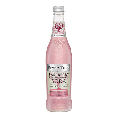 Fever-Tree Raspberry and Orange Blossom Soda 500ml Bottle   8