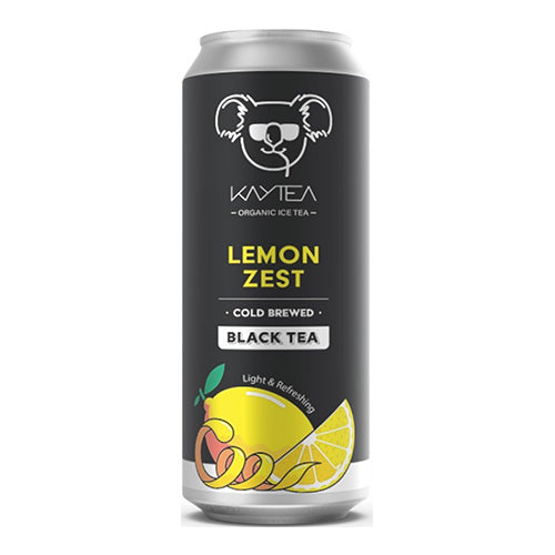KAYTEA Lemon Zest (Organic) 330ml Can   12