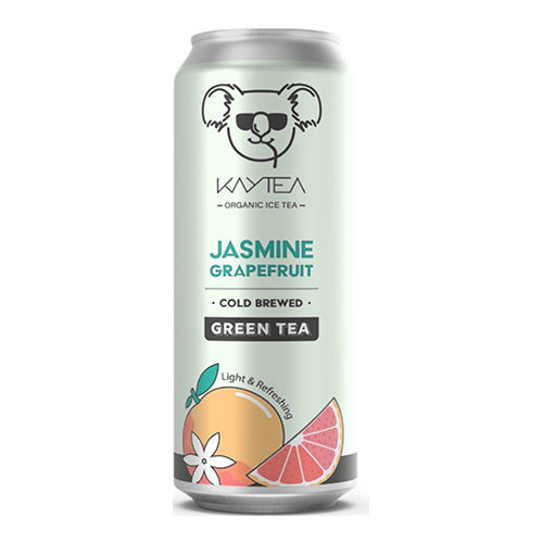 KAYTEA Jasmine Grapefruit (Organic) 330ml Can   12
