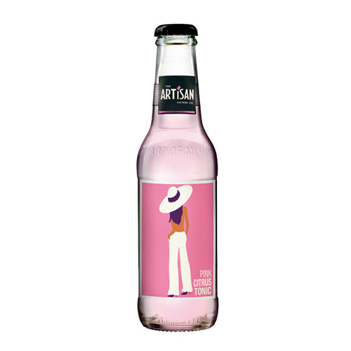 Artisan Drinks Pink Citrus Tonic Bottle 200ml 24