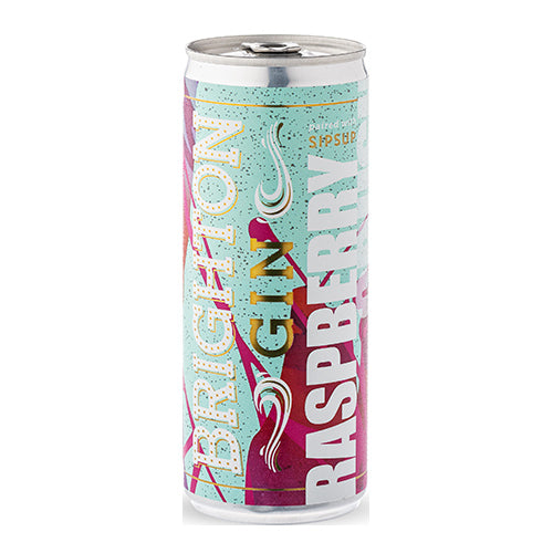Brighton Gin Raspberry Crush Can 4.8 % 250ml   12