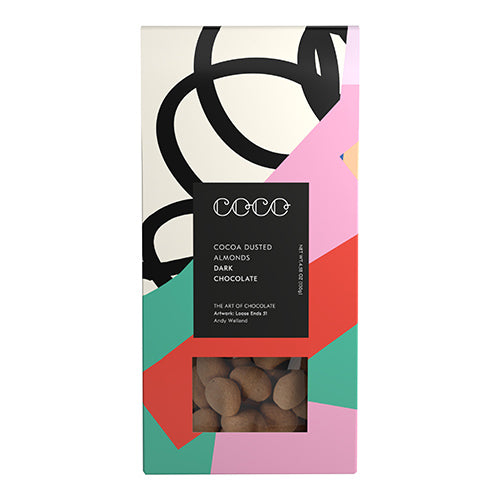COCO Chocolatier Cocoa Dusted Almonds 130g   12