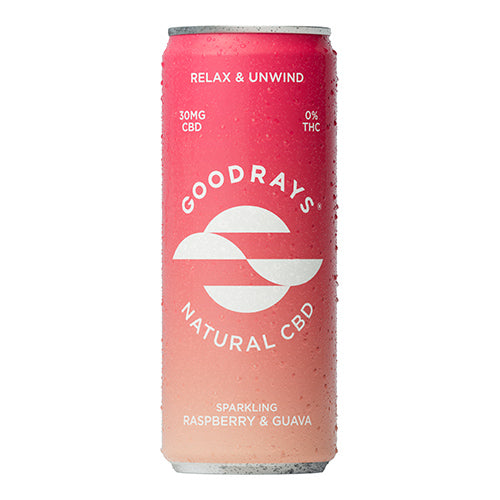 Goodrays CBD Raspberry & Guava Drink   12