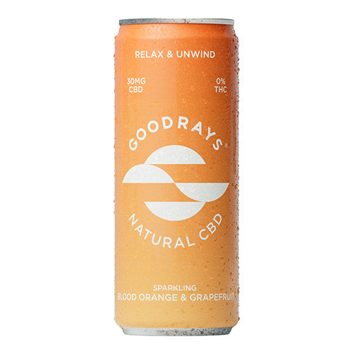 Goodrays CBD Blood Orange & Grapefruit Drink   12