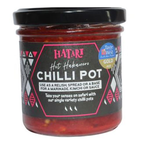 Hatari Chilli Mash Red (Hot) 130ml   6