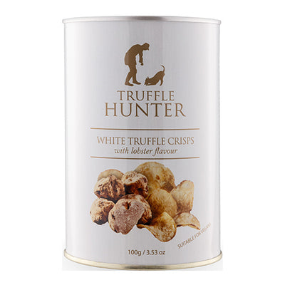 Truffle Hunter White Truffle & Lobster Crisps 100g Tin   12