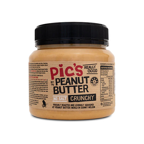 Pic's Peanut Butter 1kg No Added Salt 8