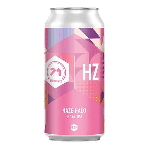 71 Brewing Haze Halo Hazy IPA 5.0% 440ml   12