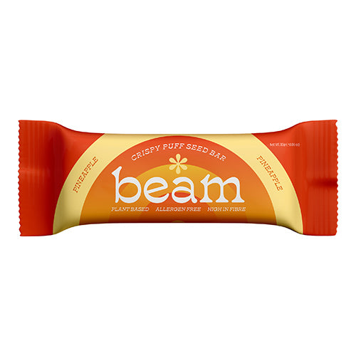 Beam Crispy Seed Based Bar Pineapple 30g   12