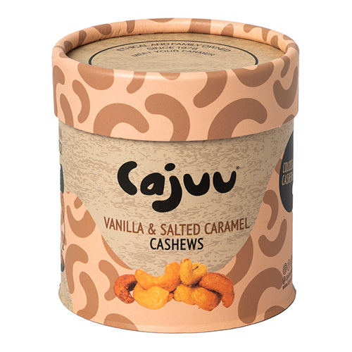 CAJUU Vanilla Salted Caramel Cashew Tube 100g   6