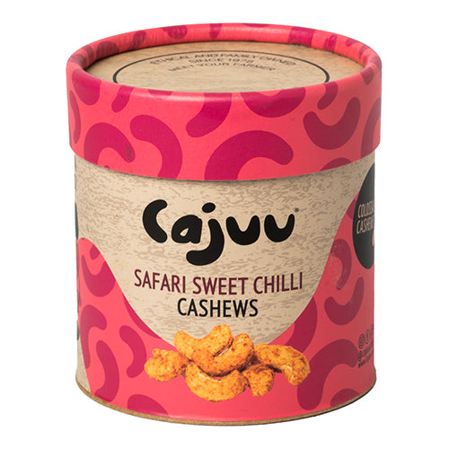 CAJUU Safari Sweet Chilli Cashew Tube 100g   6