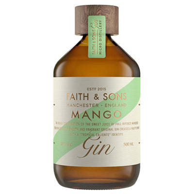 Faith & Sons Mango Gin 500ml   6