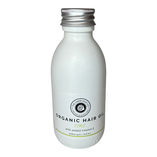 The Good Zest Company Organic Lime Hair Oil 150ml   12