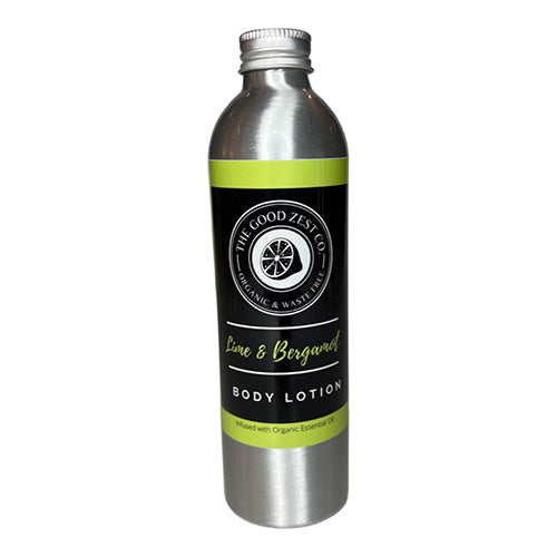 The Good Zest Company Organic Lime & Bergamot Body Lotion 250ml   12