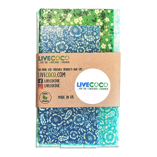 LiveCoco Vegan Eco Food Wraps 0.09   6