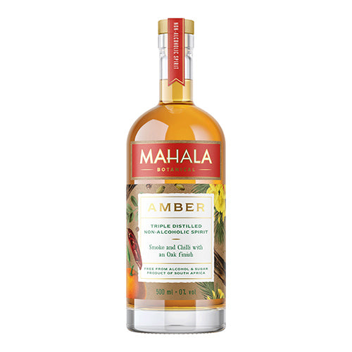 Mahala Botanical Amber Alcohol-Free Dark Botanical Spirit 500ml 6