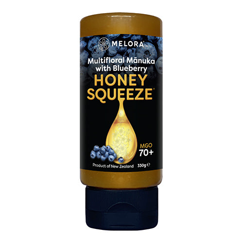 Melora Manuka Honey 70+ MGO Blueberry Squeeze 330g 8