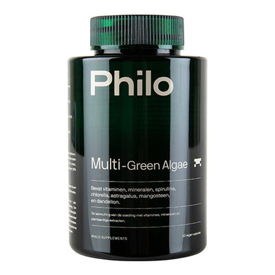 Philo Supplements Multi Green Algue 60 Capsules   6