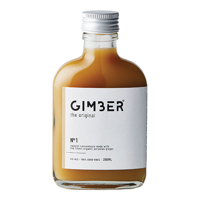 GIMBER Peruvian Ginger, Alcohol Free Concentrate 200ml   12