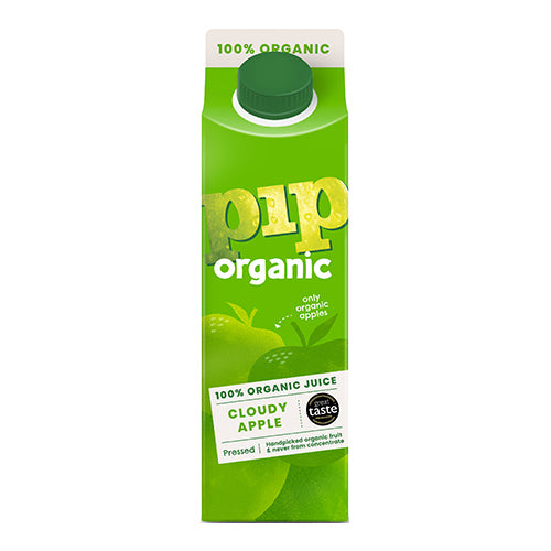 Pip Organic Cloudy Apple Juice Take Home Carton 1L   8