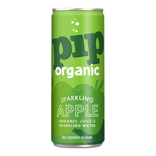 Pip Organic Sparkling Apple Can 250ml   24
