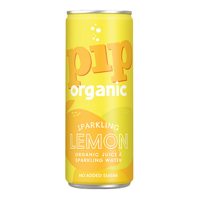 Pip Organic Sparkling Lemon Can 250ml   24