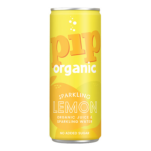Pip Organic Sparkling Lemon Can 250ml   24