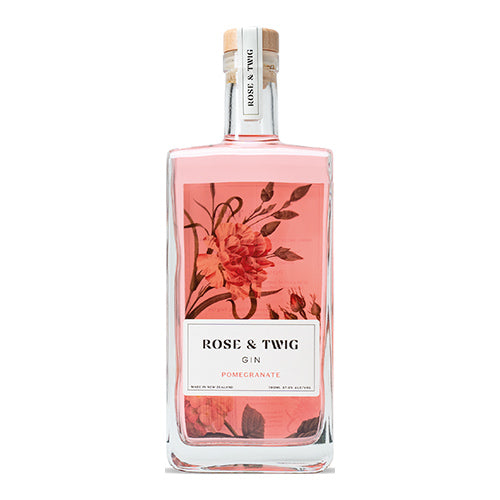 Rose & Twig Pomegranate Gin 37.5% ABV Hand Crafted in New Zealand 700ml   6