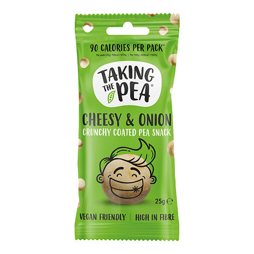 Taking the Pea Cheesy & Onion 25g Pod Pack   12