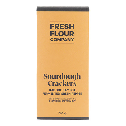 Fresh Flour Crackers - Fermented Pepper 125g   18