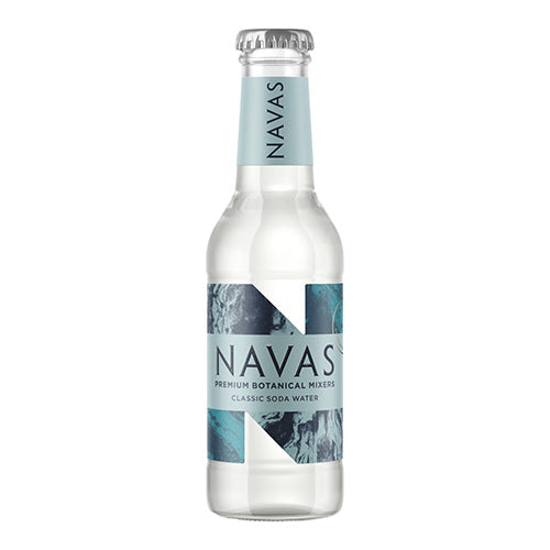 Navas Drinks Classic Soda Water 200ml   24