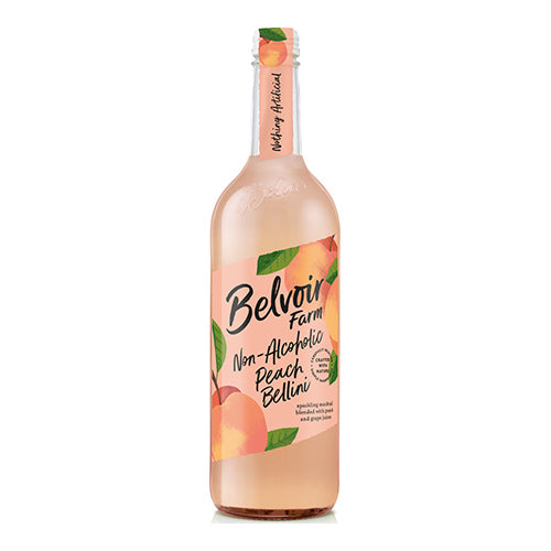 Belvoir Non Alcoholic Peach Bellini 750ml   6