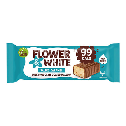 Flower & White Chocolate Covered Salted Caramel Mallow 30g   15