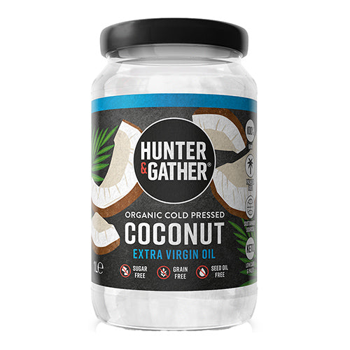 Hunter & Gather Extra Virgin Organic Coconut Oil 1L   6