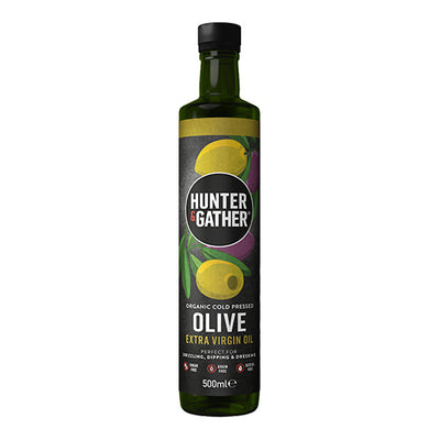 Hunter & Gather Organic Extra Virgin Olive Oil 500ml   6