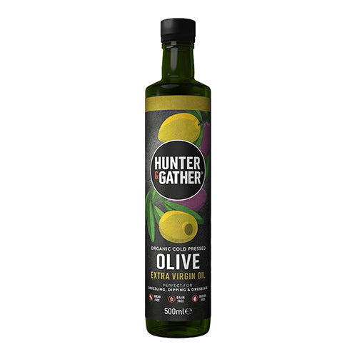 Hunter & Gather Organic Extra Virgin Olive Oil 500ml   6