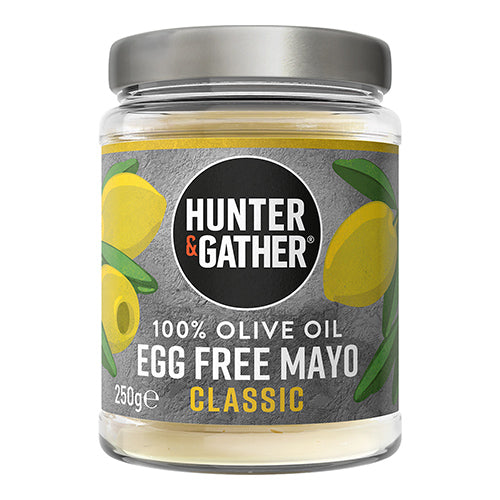 Hunter & Gather Egg Free Classic Olive Oil Mayo 250g   6