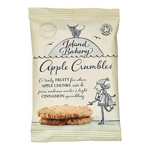 Island Bakery Apple Crumbles Snack Pack 25g  48