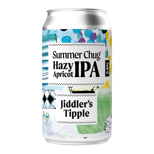 Jiddler's Tipple Summer Chug Hazy Apricot IPA 330ml   12