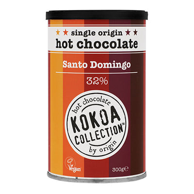 Kokoa Collection Hot Chocolate Powder Tin 32% Santo Domingo 300g   10