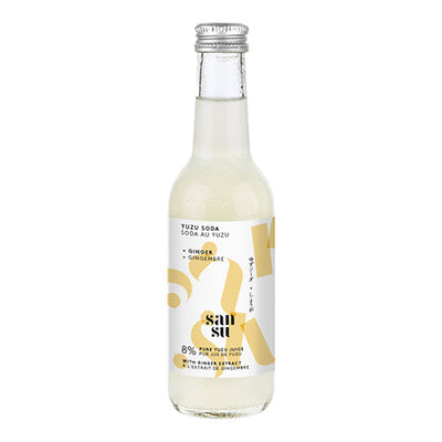SANSU Yuzu Soda + GINGER  250ml   12