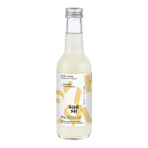 SANSU Yuzu Soda + GINGER  250ml   12