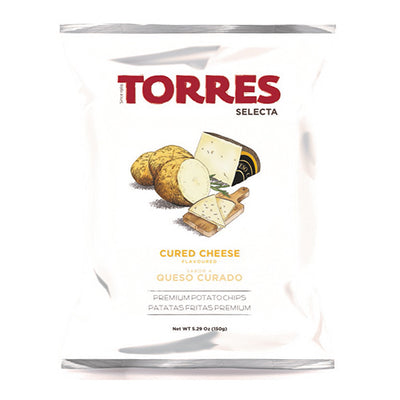 Torres Cured Cheese Flavoured Potato Chips 150g   15