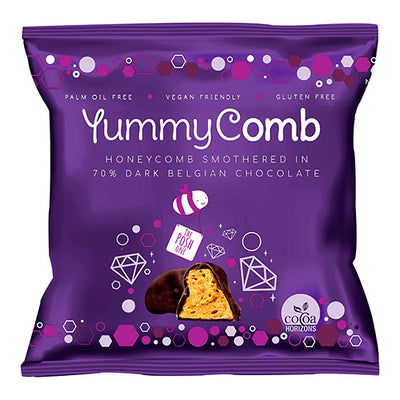 Yummycomb 70% Dark Chocolate Pocket Pack 40g   12