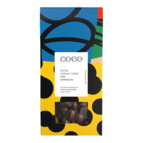 COCO Chocolatier Salted Caramel Fudge 130g   12