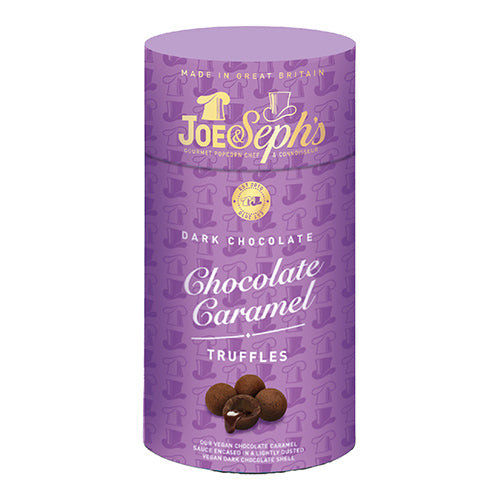 Joe & Seph's Dark Chocolate Caramel Truffles 100g   6