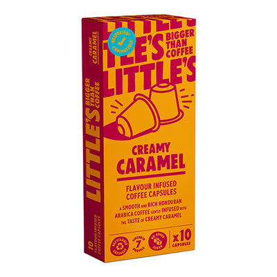 Little's Creamy Caramel Nespresso Compatible Capsules 55g   6
