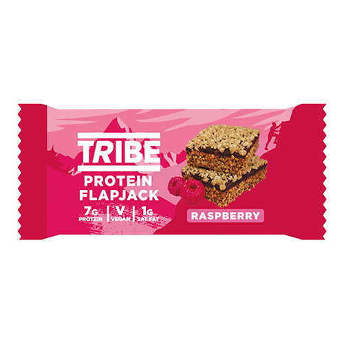 TRIBE Raspberry Protein Flapjack 50g   12