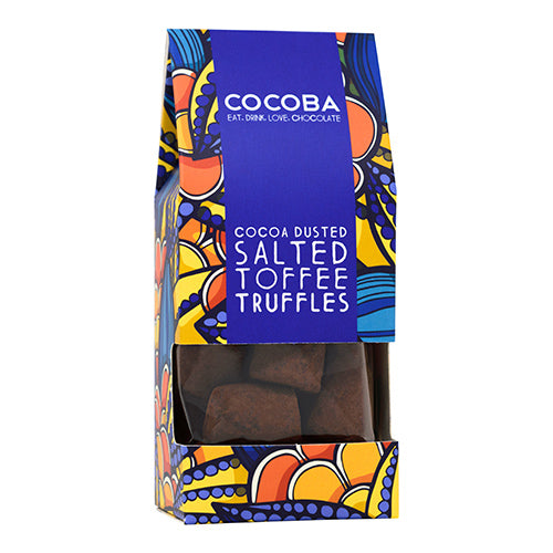 Cocoba Cocoa Dusted Salted Toffee Truffles 175g   8